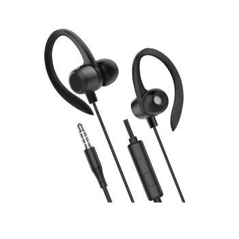 Ακουστικά Handsfree 3.5mm In-Ear Leewello EJ-052 Black
